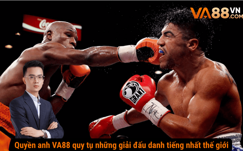 Quyền anh VA88 quy tụ những giải đấu danh tiếng nhất thế giới