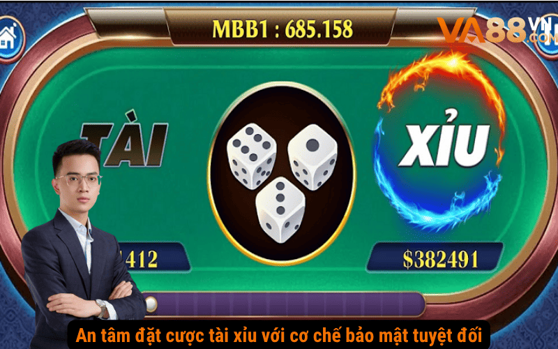 An tâm đặt cược tài xỉu với cơ chế bảo mật tuyệt đối